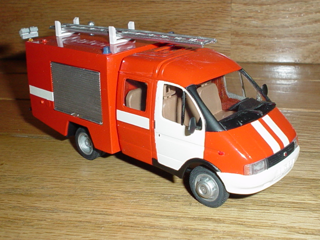 GAZ-3221 Gazelle Fire Truck